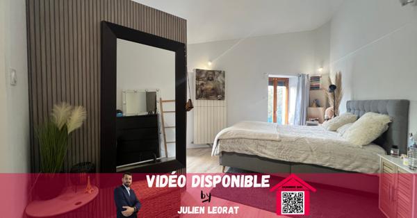 Maison familiale rénovée avec 4 chambres, balcon et terrain ? Beaurepaire