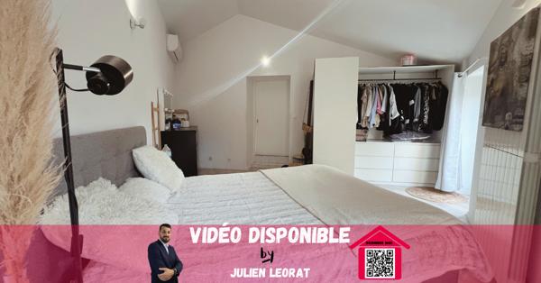 Maison familiale rénovée avec 4 chambres, balcon et terrain ? Beaurepaire