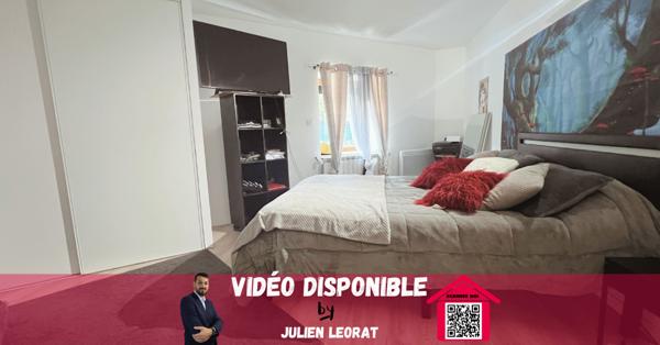 Maison familiale rénovée avec 4 chambres, balcon et terrain ? Beaurepaire