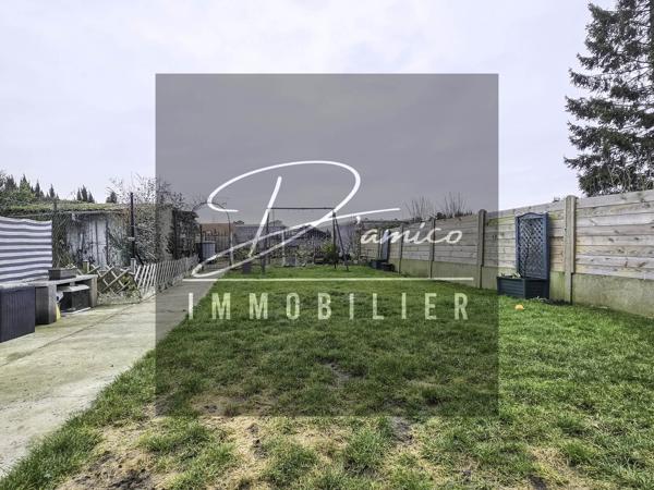 Maison semi-individuelle 122 m² à Lourches – 5 chambres, jardin, DPE C, très économique