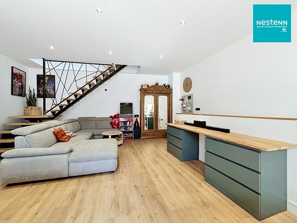 Maison de ville 94m²  avec garage - 3 chambres - Saint Just Saint Rambert