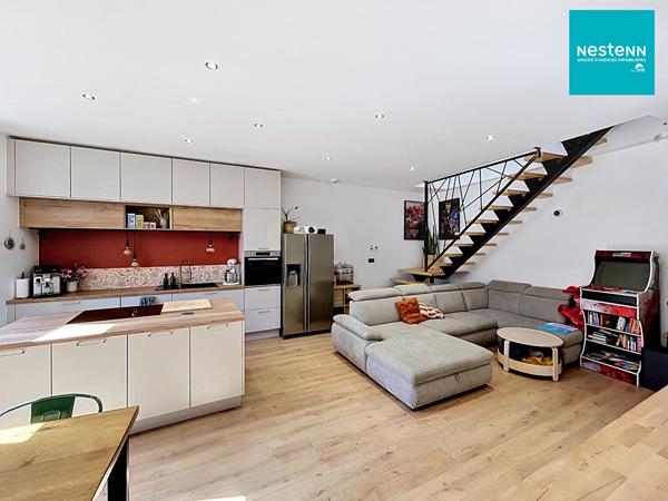 Maison de ville 94m²  avec garage - 3 chambres - Saint Just Saint Rambert