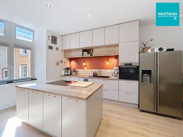 Maison de ville 94m²  avec garage - 3 chambres - Saint Just Saint Rambert