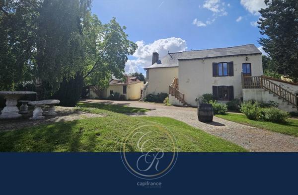 Un havre de paix au cœur des vignes du Layon – Propriété avec gîtes et parc arboré