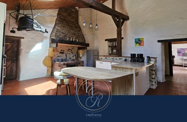 Un havre de paix au cœur des vignes du Layon – Propriété avec gîtes et parc arboré