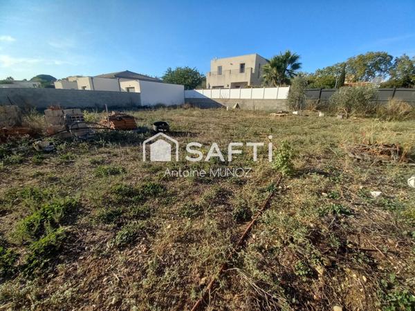 Terrain 600m2 viabilise à bezier