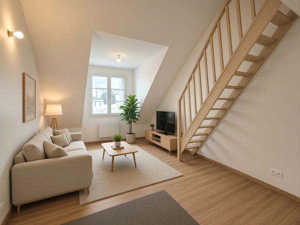 PAU : LOCATION MEUBLEE -  T2 rénové de  36m²