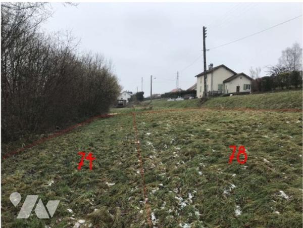 **Terrain constructible de 800 m² à vendre – FOUGEROLLES SAINT VALBERT (70)**