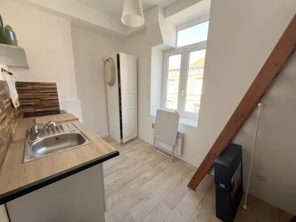 STUDIO MEUBLE - 12.97 m² - LILLE WAZEMMES