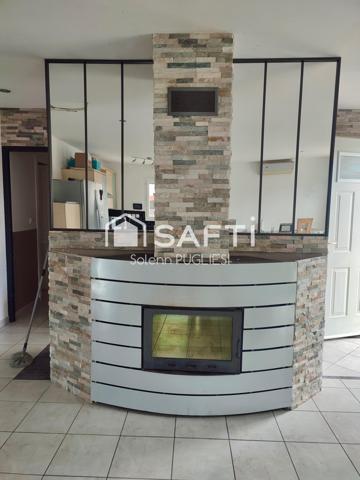 Maison de plain-pied au coeur de la campagne