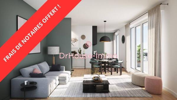 Appartement à vendre 3 pièces de 61 m²