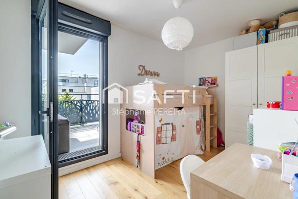 Appartement de 4 pièces en dernier étage
