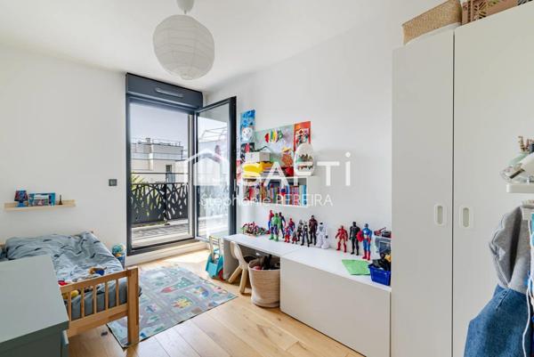Appartement de 4 pièces en dernier étage