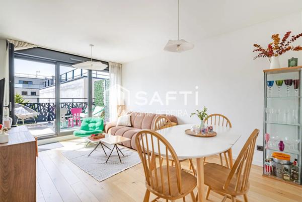 Appartement de 4 pièces en dernier étage