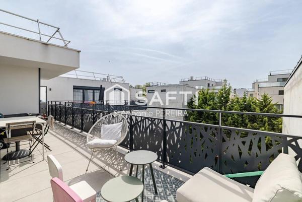 Appartement de 4 pièces en dernier étage