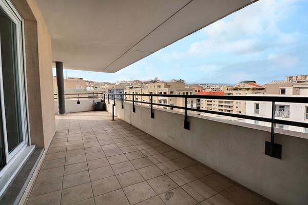 LE ROUET-13008-APPARTEMENT MARSEILLE 3 PIECES-TERRASSE-BOX