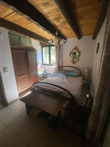 A 10 min de SAUMANE, maison F3 de 49 m² hab plus 28 m² mansardé, avec vue imprenable, sur 647 m² de terrain
