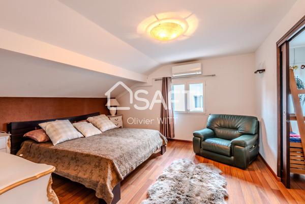 A VEIGY : Maison familiale sur deux étages, alliant confort et élégance