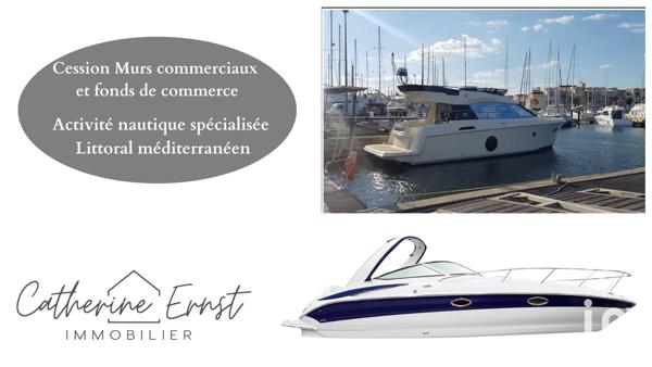 Murs commerciaux  à vendre 458 m² Gruissan