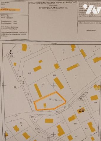 Vente Terrain à bâtir à Saint-Meslin-du-Bosc