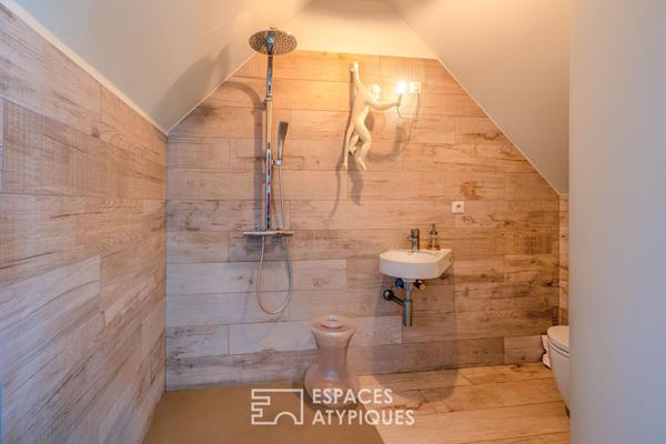 Duplex chaleureux et sa terrasse avec vue dégagée