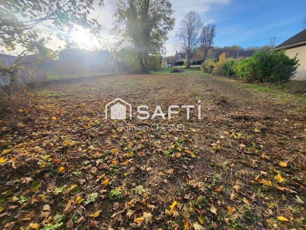 Terrain constructible de 903 m² à La Celle – À moins de 10 minutes de Saint-Amand-Montrond