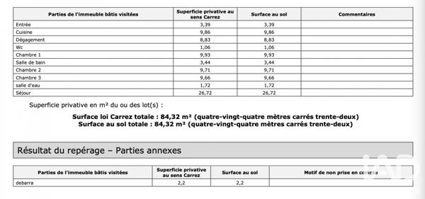 Appartement à vendre 5 pièces 84 m² Plaisir