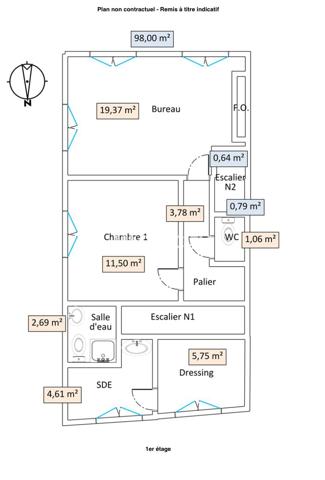 Maison
         5 pièces
        - 119 m² Bien prestige 1 060 000 € *