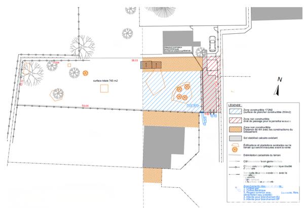 Terrain à vendre 783 m² Saint-Denis-en-Val