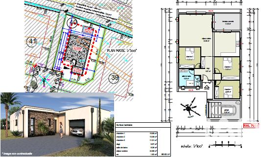 Terrain à vendre 550 m² Villeneuve-de-la-Raho