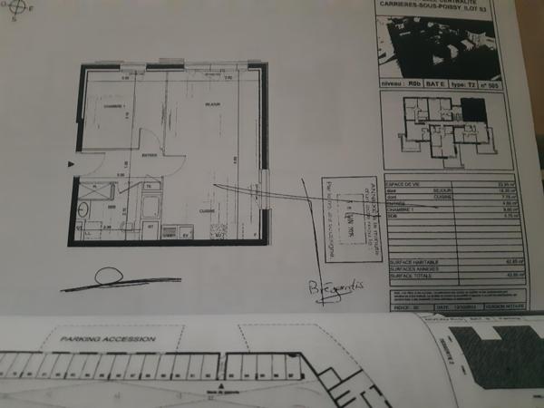 Appartement F2 - 42m2