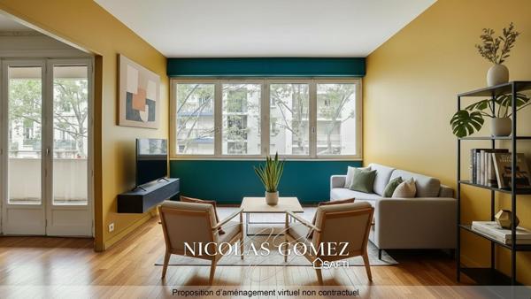 T5 107 m² 3 ch spacieux et lumineux