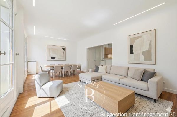 Paris 16ème, Appartement 2 Chambres -  82 m² à vendre