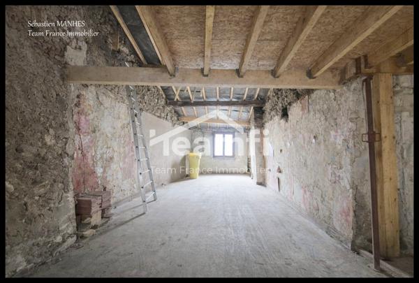 Maison mitoyenne 2 côtés à vendre, 4 pièces - Thiers 63300