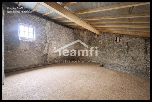 Maison mitoyenne 2 côtés à vendre, 4 pièces - Thiers 63300