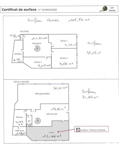 Local d’activité à vendre 108 m² Rive-de-Gier