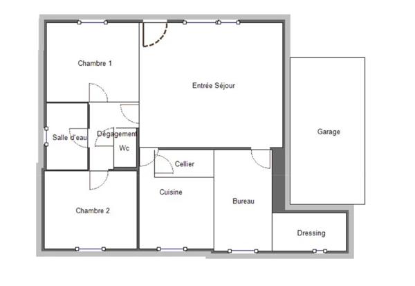 Immobilier Draguignan (83300) – Maison 77.91m2 – 339 000 €