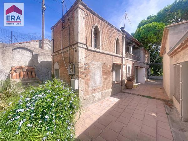 A VENDRE MARSEILLE 13014 ST JOSEPH MAISON TYPE 4 -STUDIO INDEPENDANT - JARDIN .