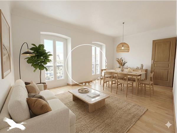 Appartement à vendre |  Marseille 10 |  2 pièces | 43 m²