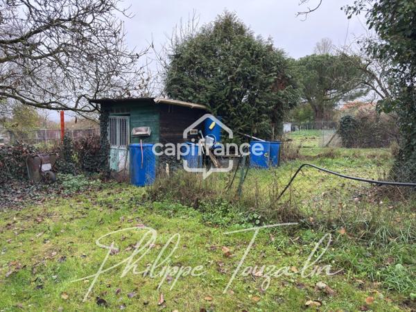 Terrain à vendre CHATELLERAULT (86) Terrain de loisirs 1 465 m² avec puits et cabanons