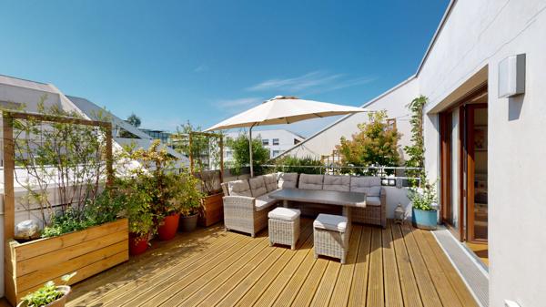 Appartement Chatenay Malabry 3 pièce(s) 72.81 m2 ; Terrasse 25m2 ; La Vallée ; T10 ; Commerces ; Ecoles ;