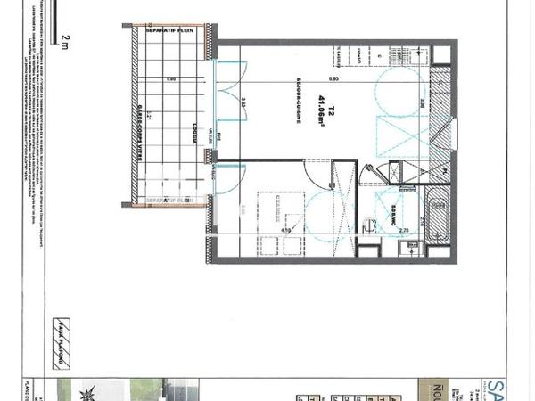 Location Appartement 2 pièces 41.1 m² - 26-28 RUE GIRARD MADOUX Chambery 73000