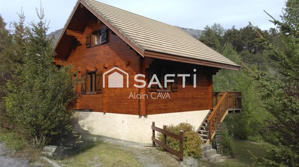 Chalet de 76 m² sur 575 m² de terrain