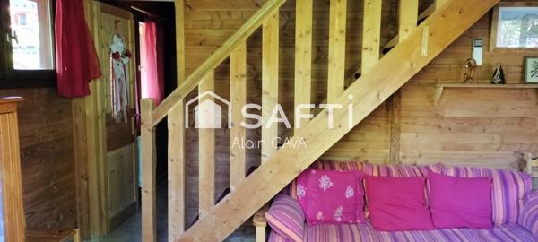 Chalet de 76 m² sur 575 m² de terrain