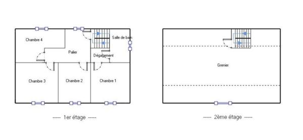 Grande maison familiale dans le centre de St Jouan des Guérets