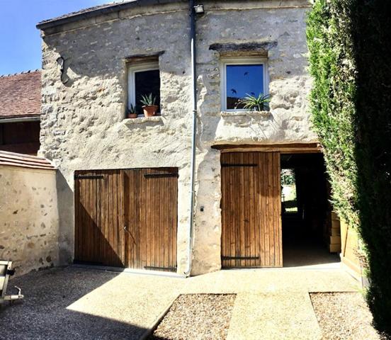 (95450) SERAINCOURT, maison de village et sa dépendance amenagée, 160m2, jardin, garage