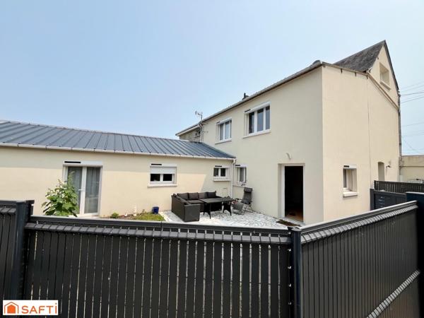 Maison soignée 3 chambres avec jardin