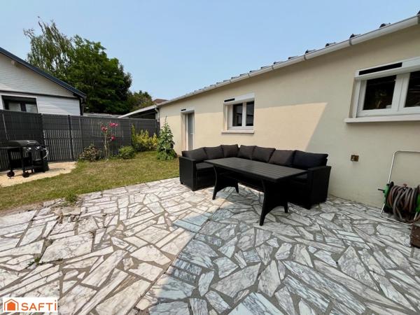 Maison soignée 3 chambres avec jardin