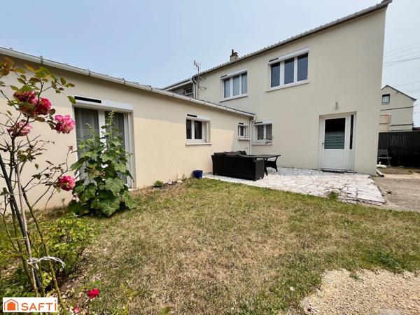 Maison soignée 3 chambres avec jardin