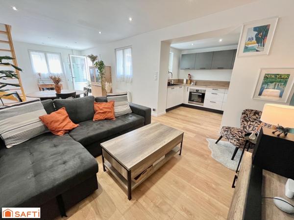 Maison soignée 3 chambres avec jardin